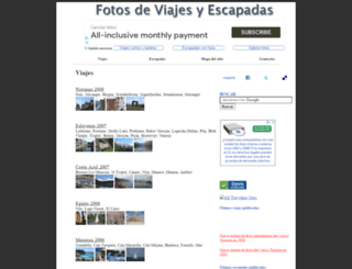 fotosviajesescapadas.com screenshot