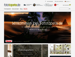 fototapete.de screenshot