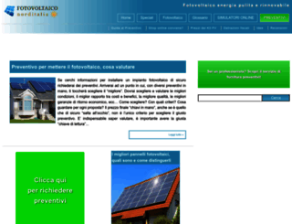 fotovoltaiconorditalia.it screenshot