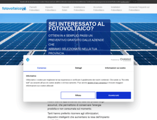 fotovoltaicoperte.com screenshot
