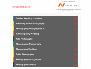 fotoweddingku.com screenshot