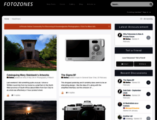 fotozones.com screenshot
