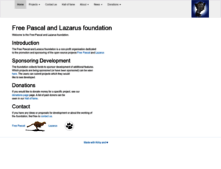 foundation.freepascal.org screenshot