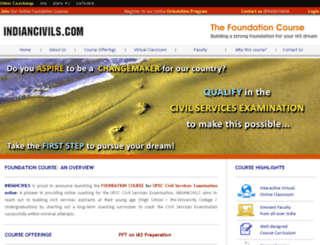 foundation.indiancivils.com screenshot