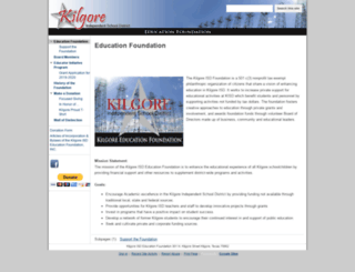 foundation.kisd.org screenshot