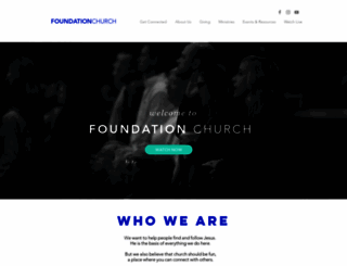 foundationchurch.com screenshot