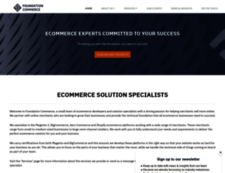 foundationcommerce.co.uk screenshot