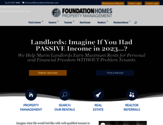 foundationhomes.com screenshot
