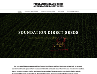 foundationorganicseed.com screenshot
