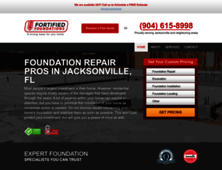 foundationrepairjacksonville.com screenshot