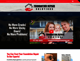 foundationrepairsolutions.net screenshot