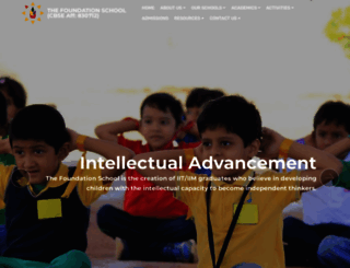 foundationschoolindia.com screenshot