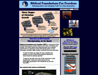 foundationsforfreedom.net screenshot
