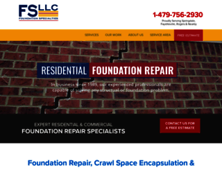 foundationspecialties.com screenshot