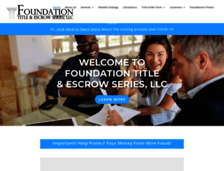 foundationtande.com screenshot