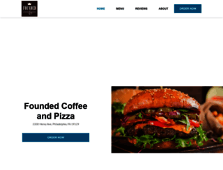 foundedcoffeeandpizza.net screenshot