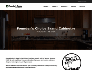 founderschoicecabinetry.com screenshot