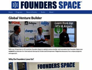 foundersspace.com screenshot