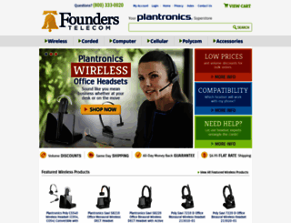 founderstelecom.com screenshot