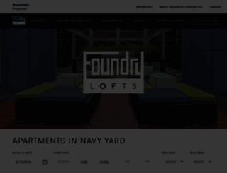 foundryloftsdc.com screenshot