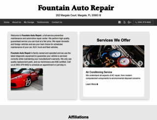fountainautorepair.com screenshot