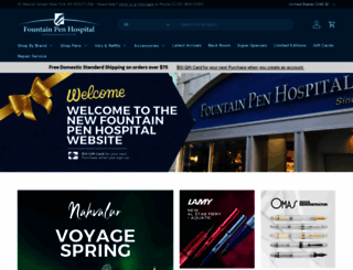 fountainpenhospital.com screenshot