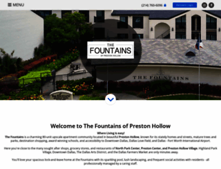 fountainsapt.com screenshot