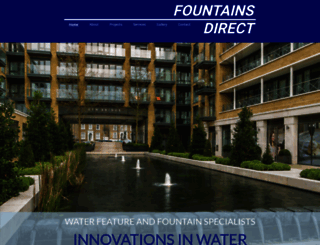 fountainsdirect.com screenshot