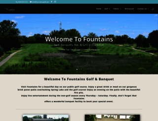fountainsgolf.com screenshot