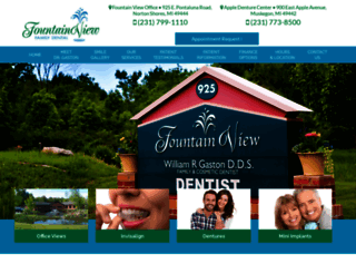 fountainviewfamilydental.com screenshot