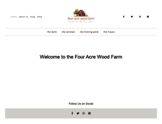fouracrewoodfarm.com screenshot