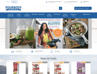 fourbody.com.au screenshot