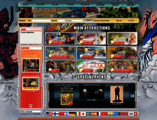 fourcolorcomics.com screenshot