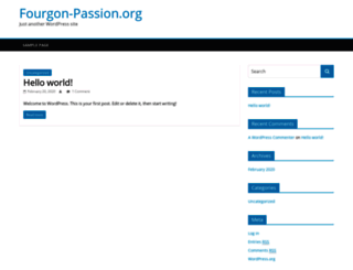fourgon-passion.org screenshot