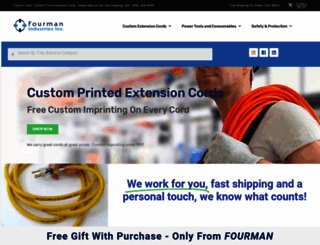 fourmanindustries.com screenshot