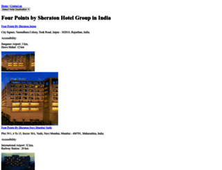 fourpoints.hotelsgroup.in screenshot