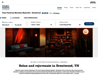 fourpointsbrentwood.com screenshot