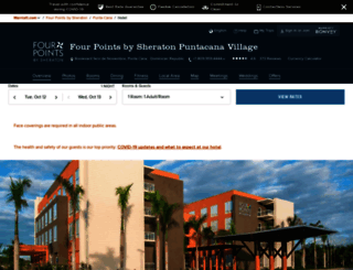 fourpointspuntacanavillage.com screenshot