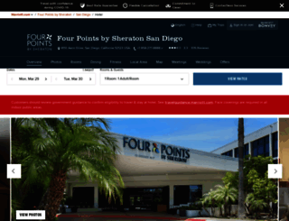 fourpointssandiegohotel.com screenshot