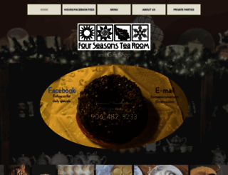 fourseasonstearoom.com screenshot