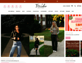 foursistersboutique.com screenshot
