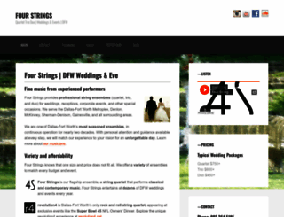 fourstrings.com screenshot