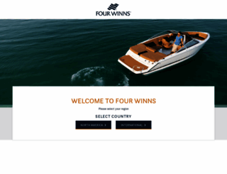 fourwinns.com screenshot