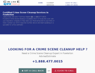 fowlerton-texas.crimescenecleanupservices.com screenshot
