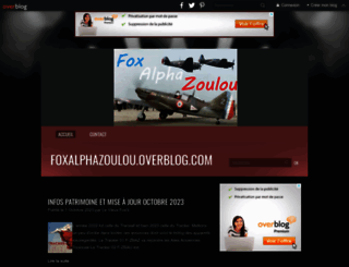 foxalphazoulou.overblog.com screenshot