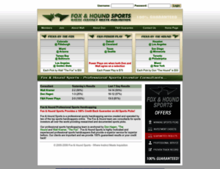 foxandhoundsports.com screenshot