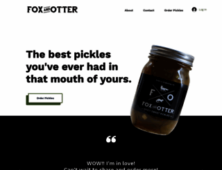 foxandotter.com screenshot