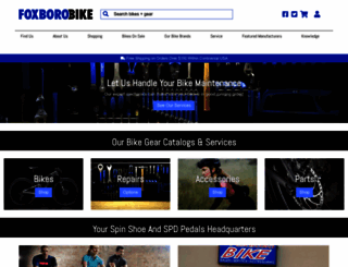 foxborobike.com screenshot