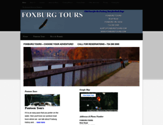 foxburgtours.com screenshot