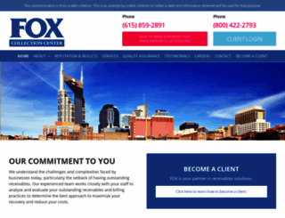 foxcollection.com screenshot